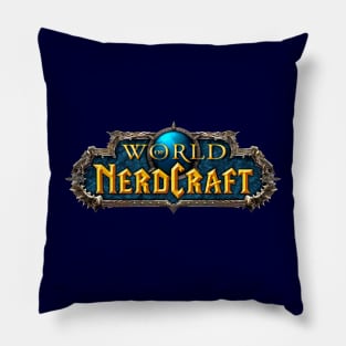 World of NerdCraft Pillow