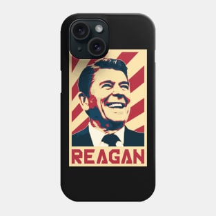 Ronald Reagan Retro Propaganda Phone Case