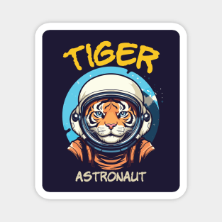 Tiger Astronaut Magnet