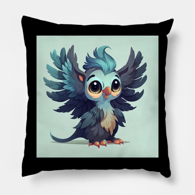 Harpy Pillow by ComicsFactory