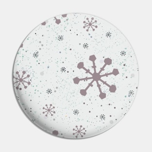 Snowflake Pattern Pin