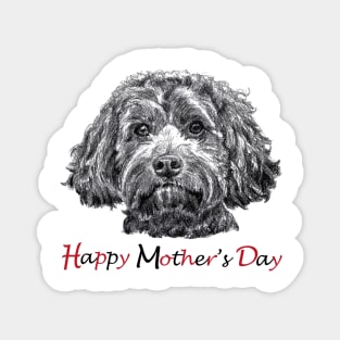 Happy mother's day from a cuddly cockapoo puppy Magnet