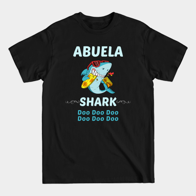 Discover Family Shark 1 ABUELA - Abuela - T-Shirt