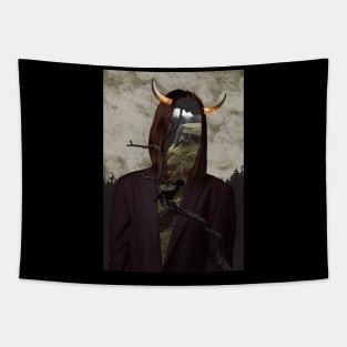 Girl demon Tapestry