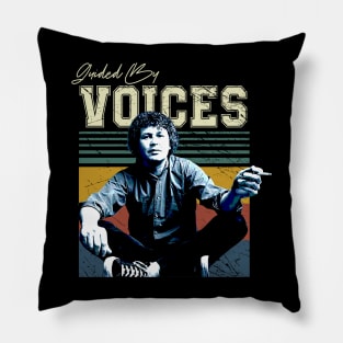 Suitcase of Style Guided Voices Band Tees, Unpack Layers of Indie Rock Fashion Evolution Pillow