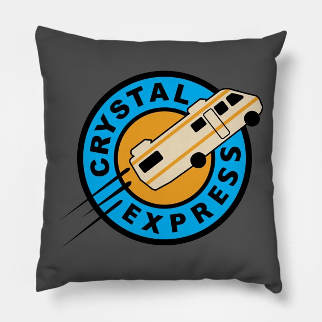 Crystal Express Pillow by Vitaliy_Klimenko