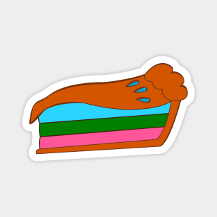 Pie Pride Magnet