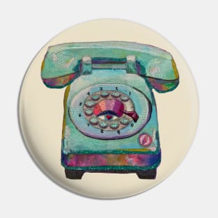 Calling Up Love Pin