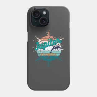 Jupiter Florida Exploding Retro Vintage Sunset Phone Case