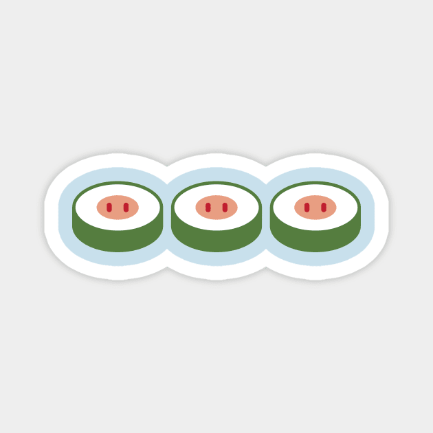 PORK SUSHI Magnet by encip