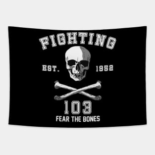 Fighting 103 Jolly Rogers Tapestry