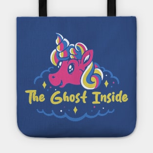 ghost inside and the unicorn Tote