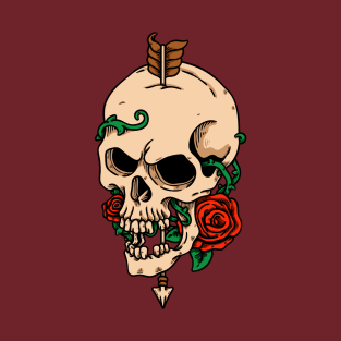 Skull And Rose T-Shirt