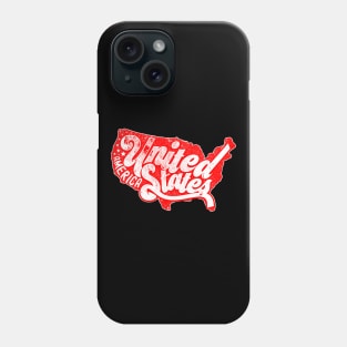 USA Map Phone Case