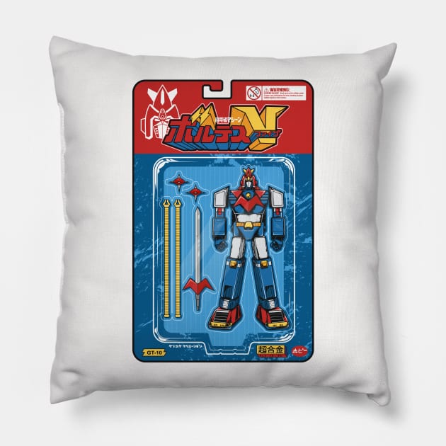 Voltes V Action figure Pillow by Kensuke