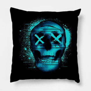 scary skull Pillow