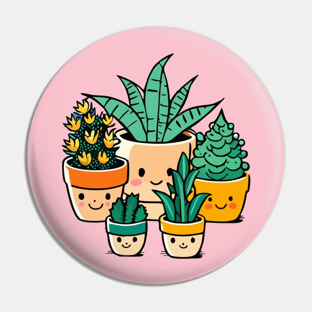 Plant Parent Club Pin by levelsart