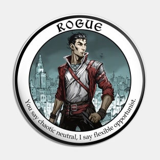 Sword and Motivational - Rogue Light Pin