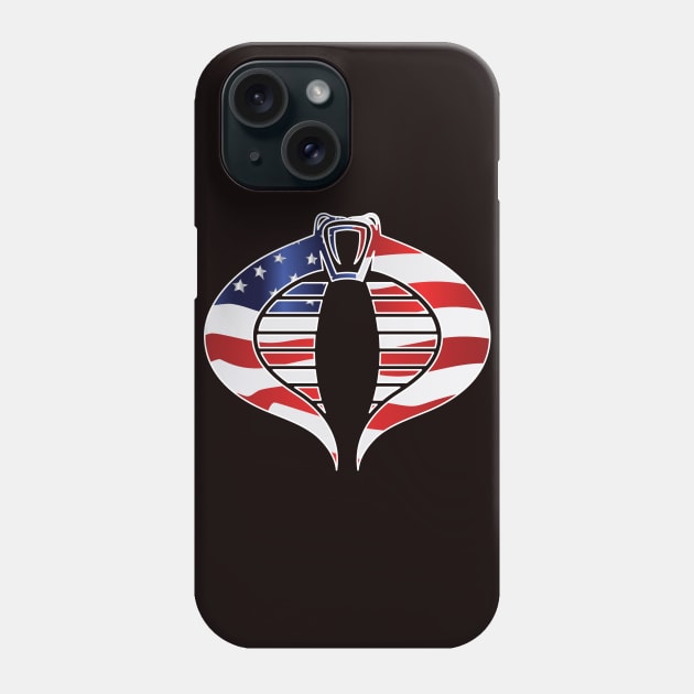 Cobra Flag Phone Case by manospd