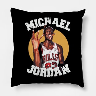 Michael Jordan Aesthetic Tribute 〶 Pillow