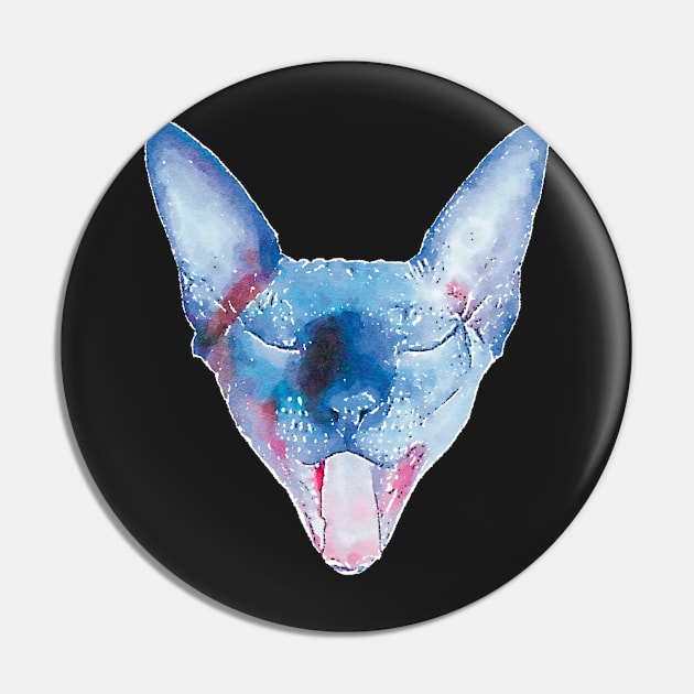 Sphinx Face Pin by Griffelkinn