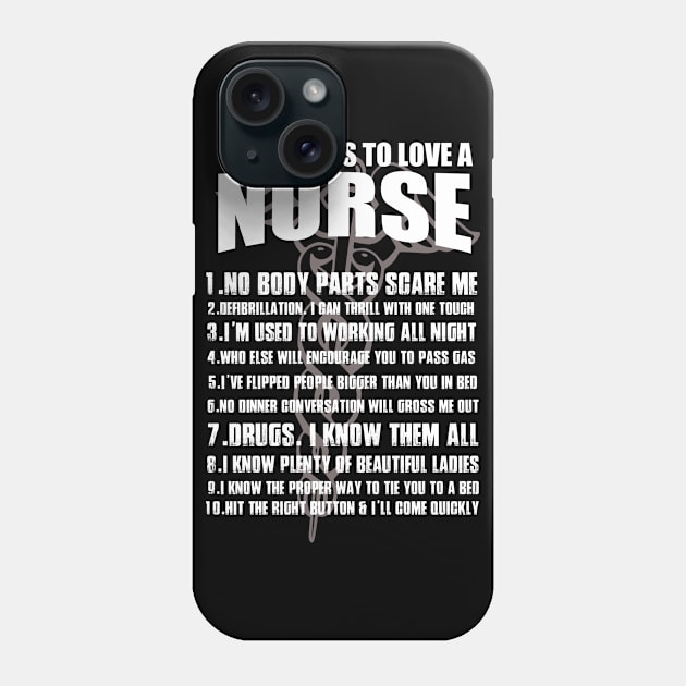 Nurse Phone Case by Dojaja