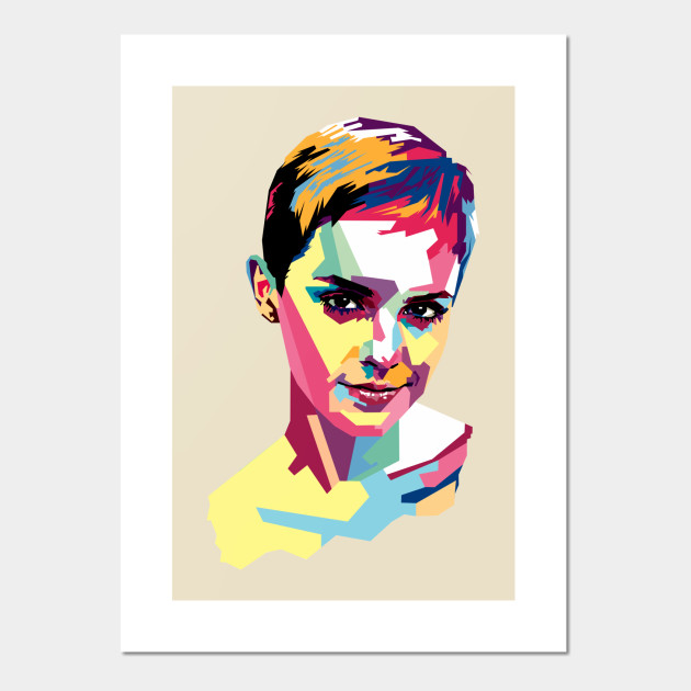 Emma Watson Cubic Art Harry Potter Posters And Art Prints Teepublic