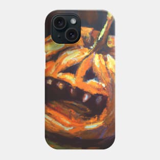 Pumpkin Screams in Horror Phone Case