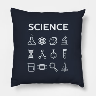 I love science so much t-shirt Pillow