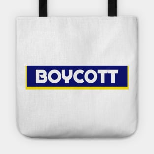 Boycott Unchecked Capitalism Tote