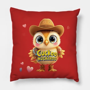 Cuckoo Huckaroo Pillow