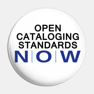 Open Cataloging Standards Pin