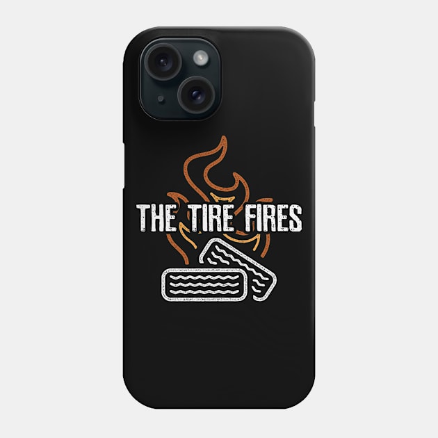 Tire Fires Logo Phone Case by Tire Fires Band