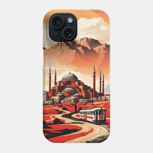 Ankara Turkey Vintage Retro Travel Tourism Phone Case