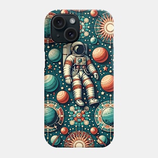 Astronaut in Outerspace Phone Case