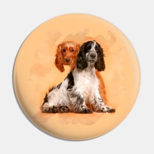 English Cocker Spaniel Pin