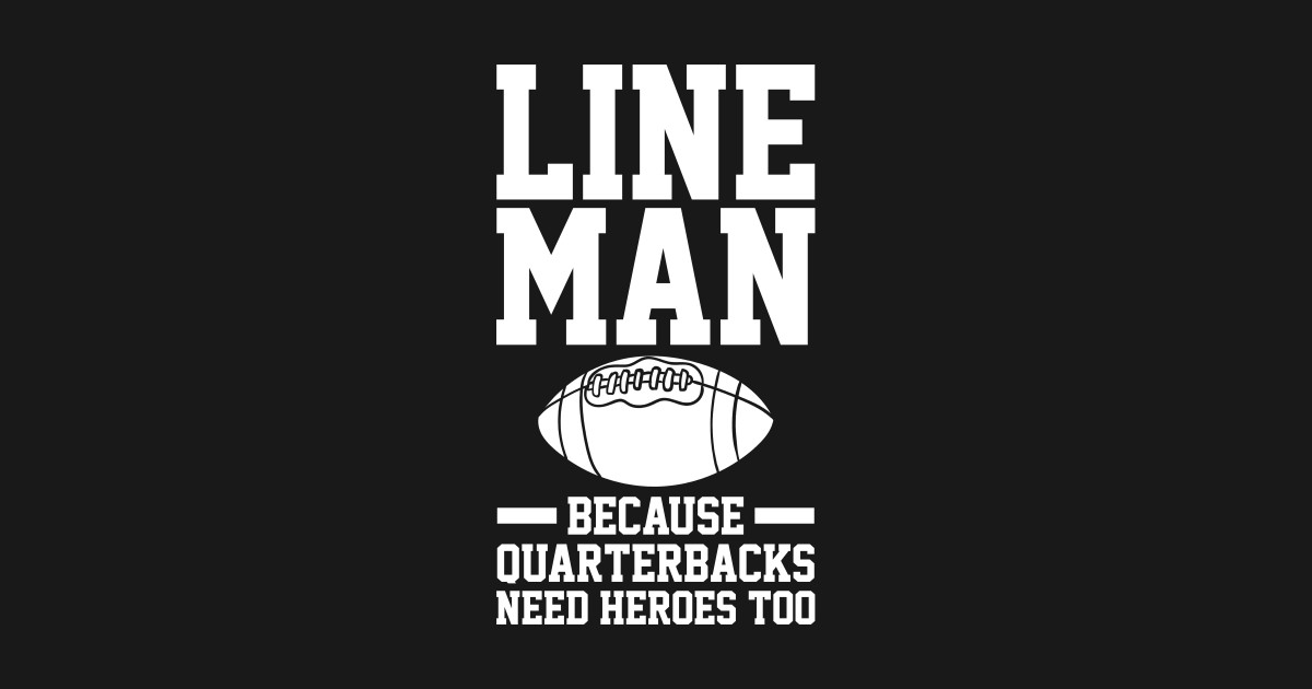 Football Lineman Football TShirt TeePublic