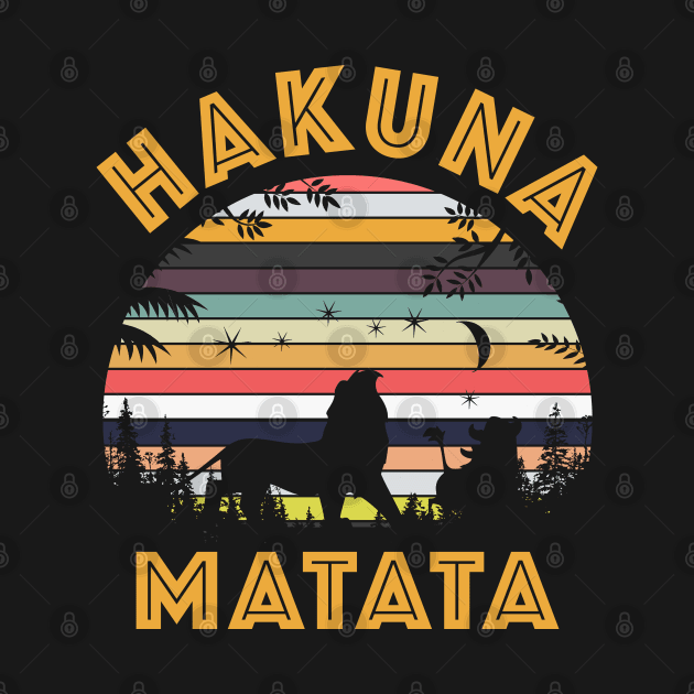 Hakuna Matata Retro by NotoriousMedia