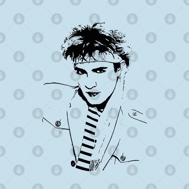 Simon Le Bon 1981 Exclusive by Pop Fan Shop