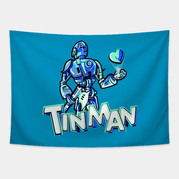 The Tin Man Tapestry by CaffeineBlitz