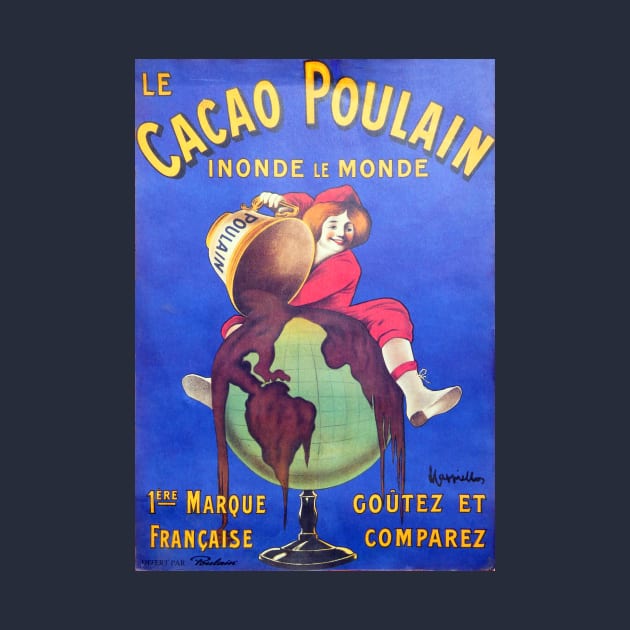 Chocolat, Vintage French Poster by JonDelorme