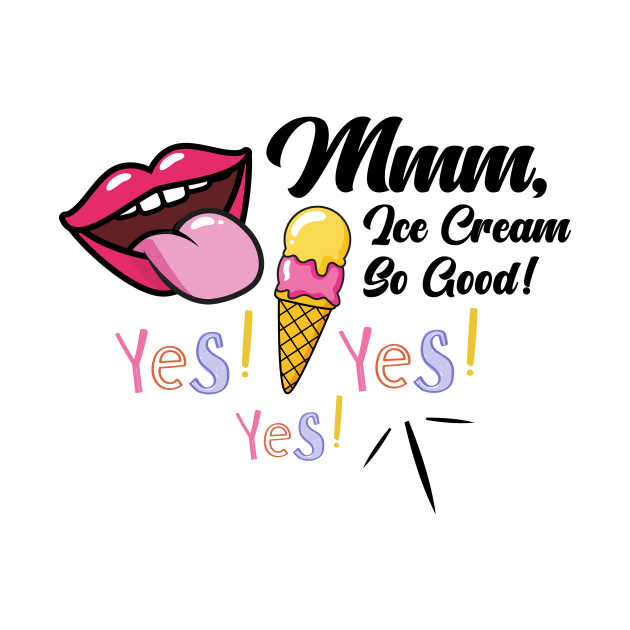 Mmm, Ice Cream So Good | Yes Yes Yes | Strong woman | Gang gang | Back to School | Dorm decor | College shirts | TikTok Pinkydoll NPC by TikTokShop