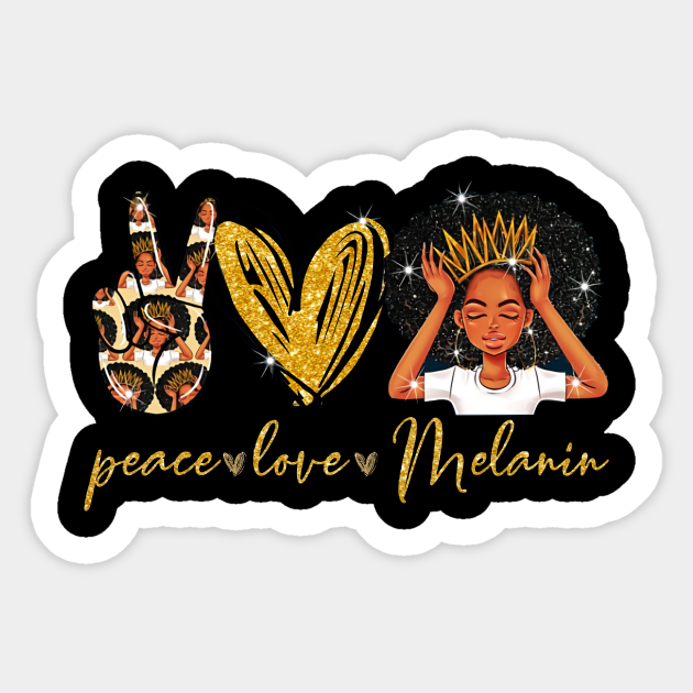 Free Free Peace Love And Melanin Svg