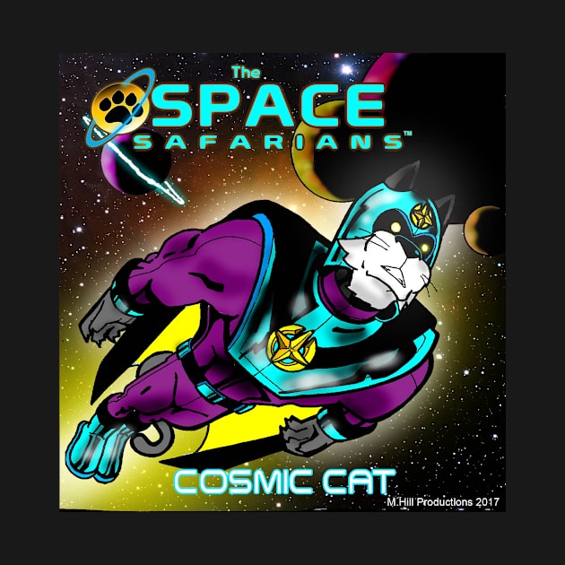 The Space Safarians- Cosmic Cat by DocNebula