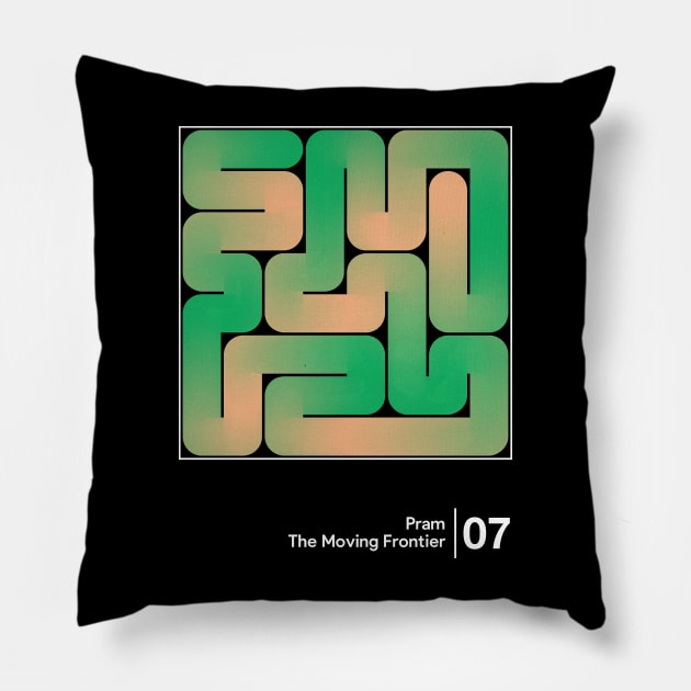 Pram / Minimalist Graphic Fan Artwork Design Pillow by saudade