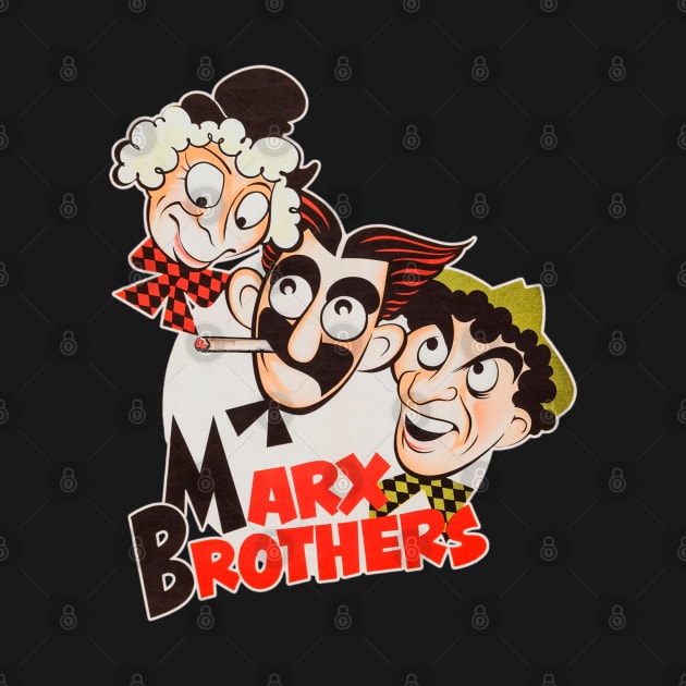 Mod.1 Groucho Chico Harpo Marx Brothers by parashop