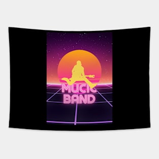 Retro Music Tapestry