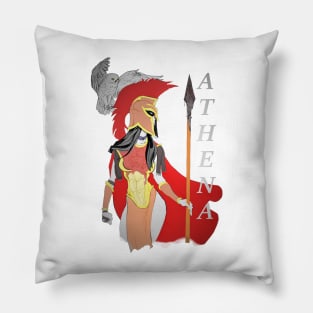 Athena (Greek Goddess of War and Wisdom) Pillow