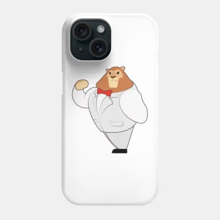 Lion in Suit with Bow tie Phone Case