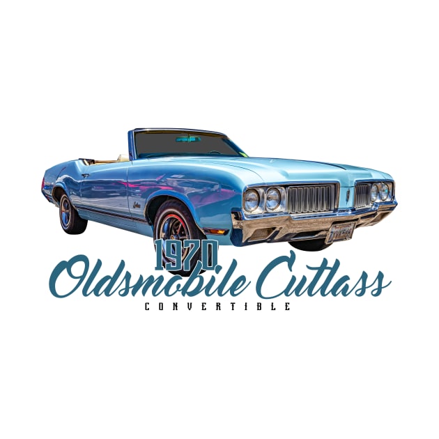 1970 Oldsmobile Cutlass Convertible by Gestalt Imagery